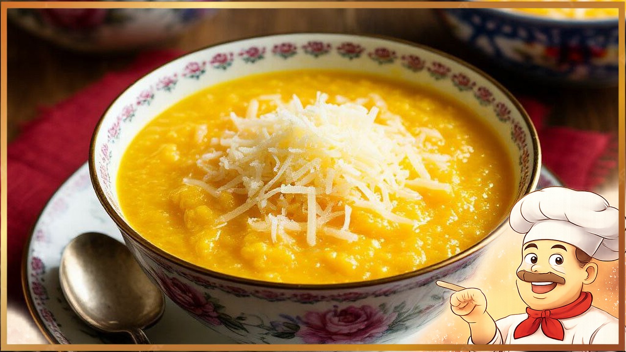 Кукурузная каша с сыром