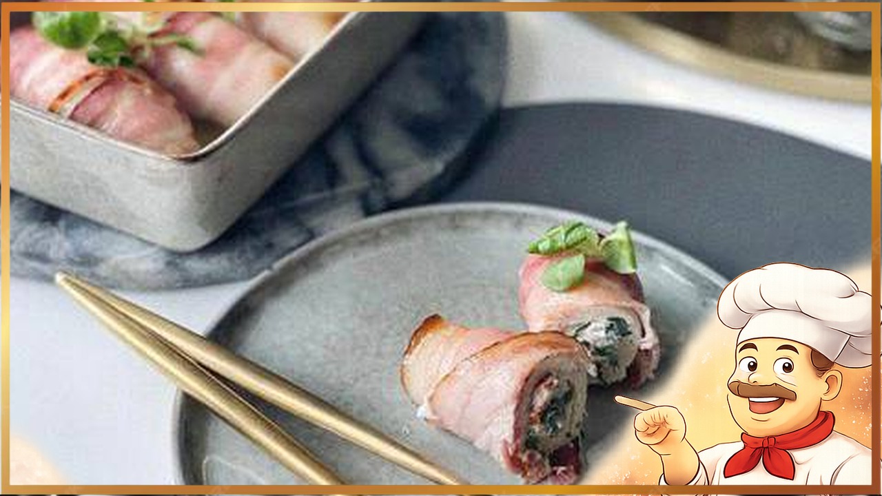 Куриные рулетики