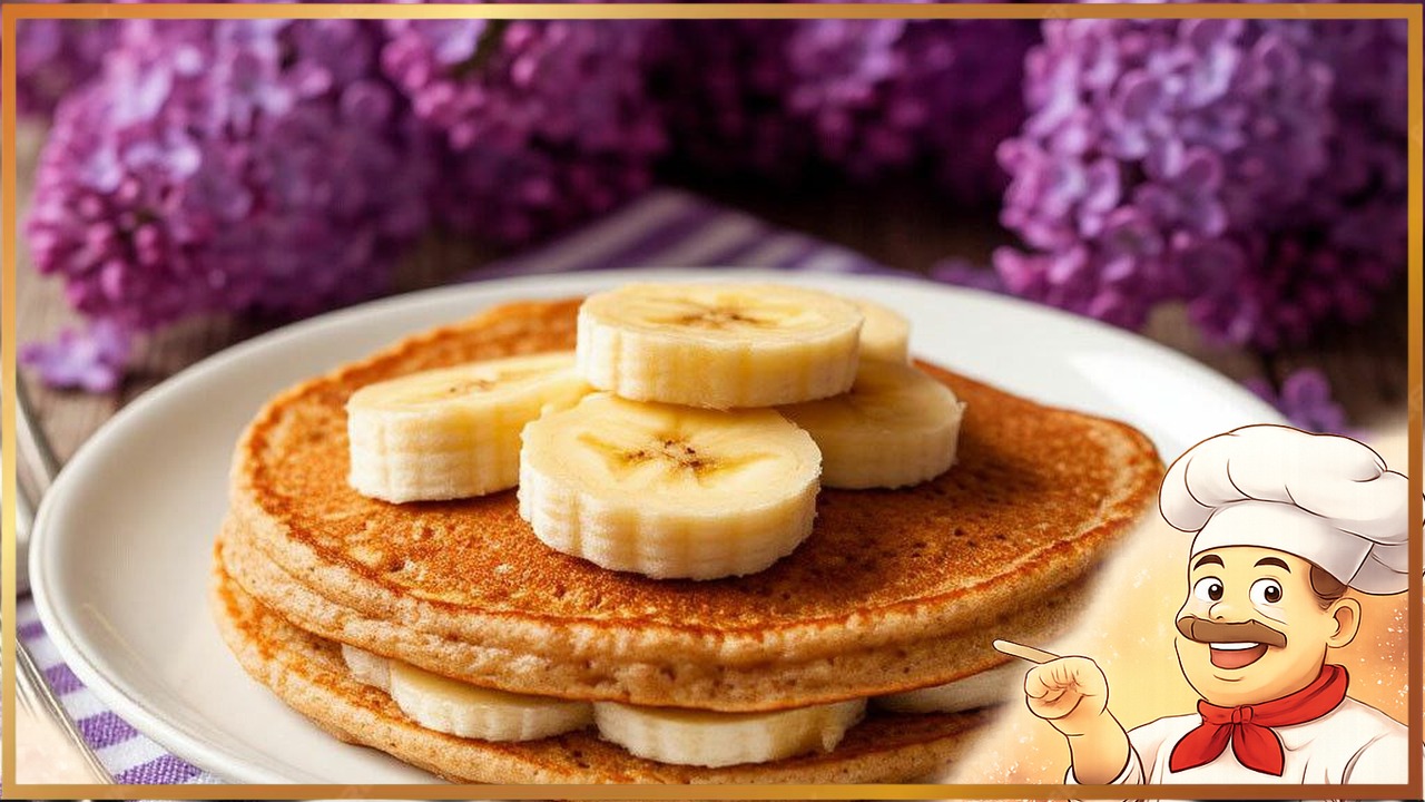 Овсяноблин с бананом