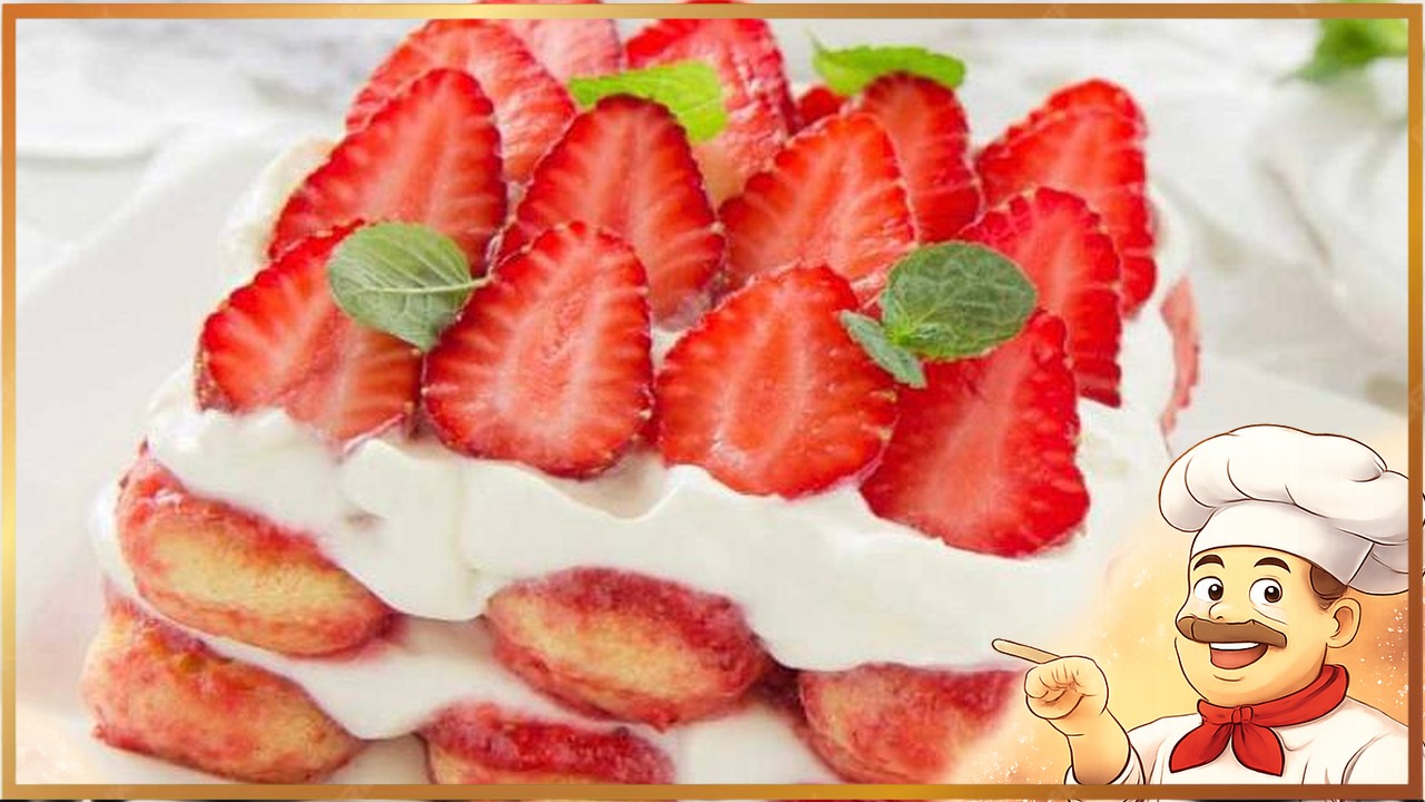 Клубничный тирамису