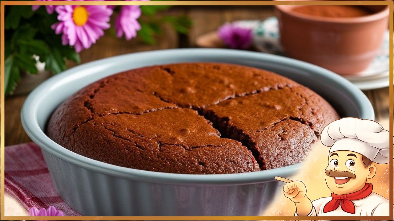 Простой шоколадный пирог