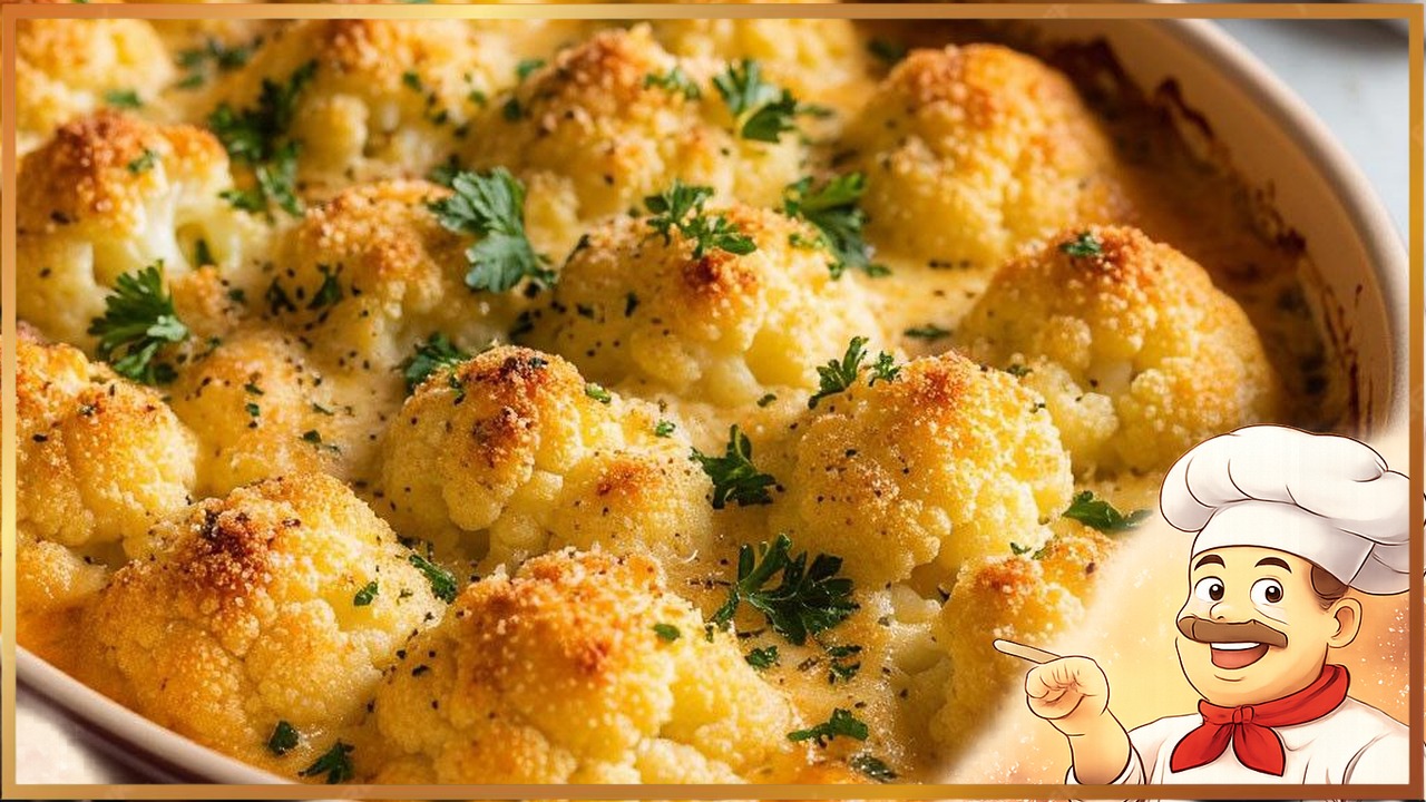 Гратен из цветной капусты