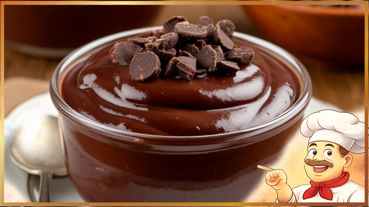 Шоколадный пудинг в микроволновке