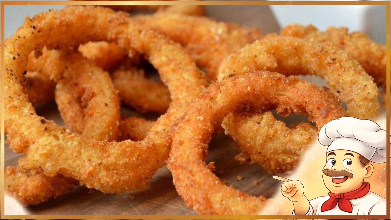 Луковые кольца в кляре