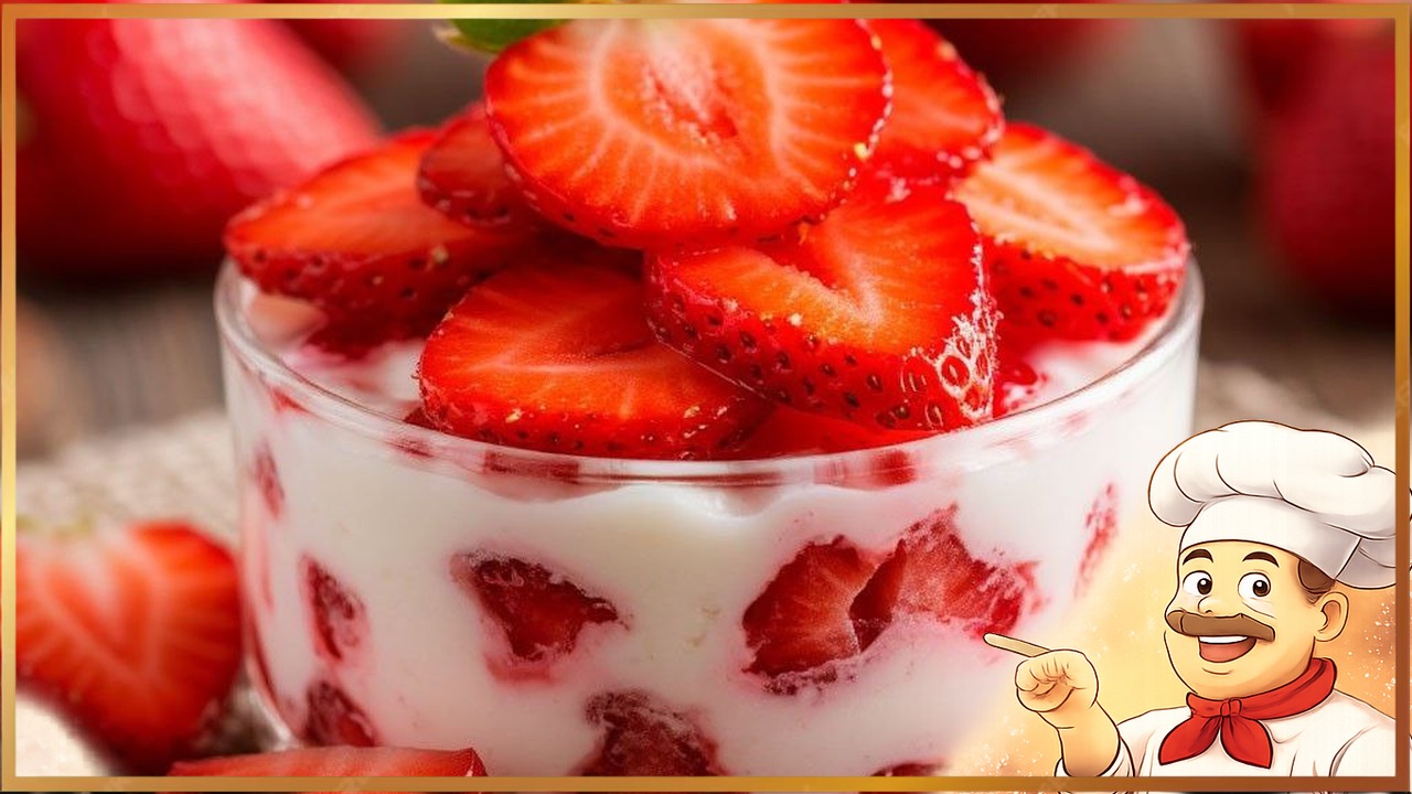 Чизкейк с клубникой