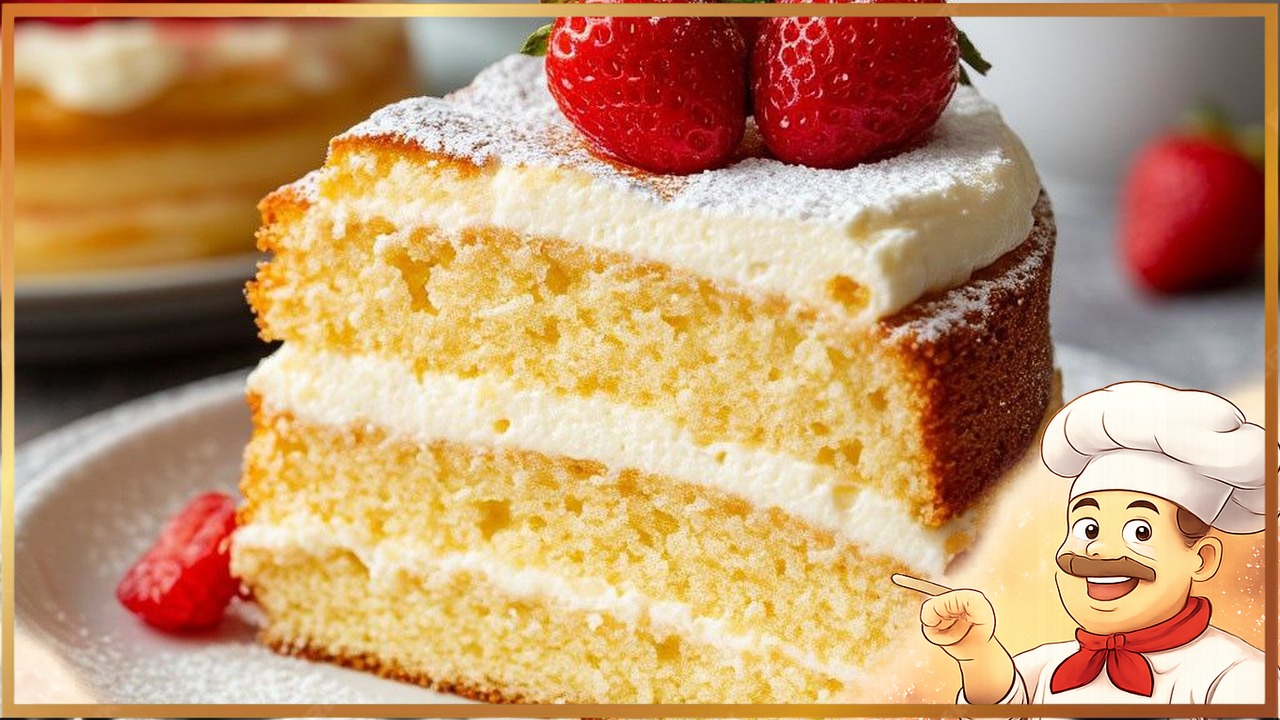 Сметанный торт