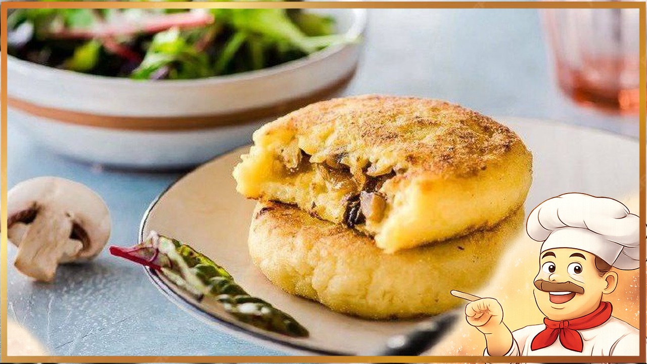 Картофельные зразы с грибами