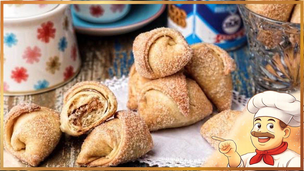 Рогалики со сгущёнкой