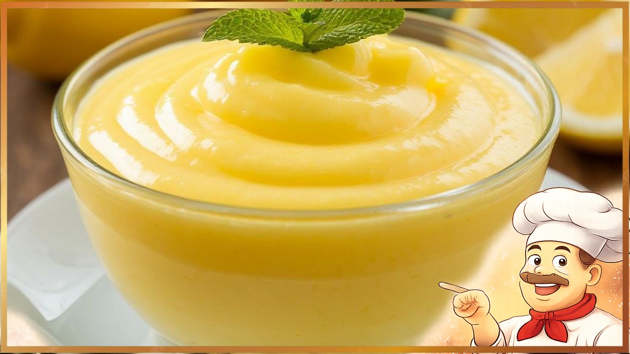 Лимонный пудинг