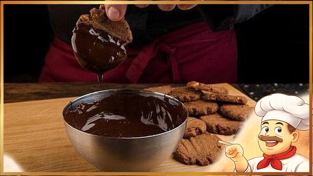 Печенье в шоколаде