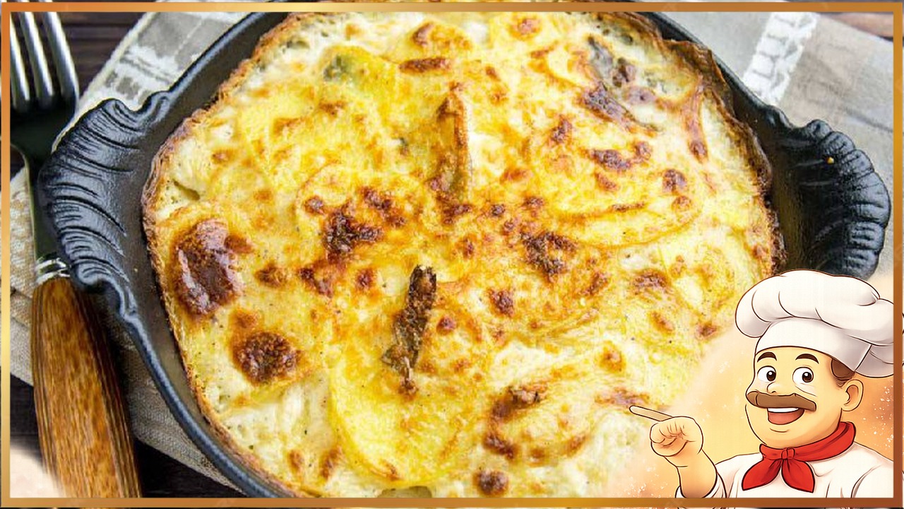 Французский картофель гратен