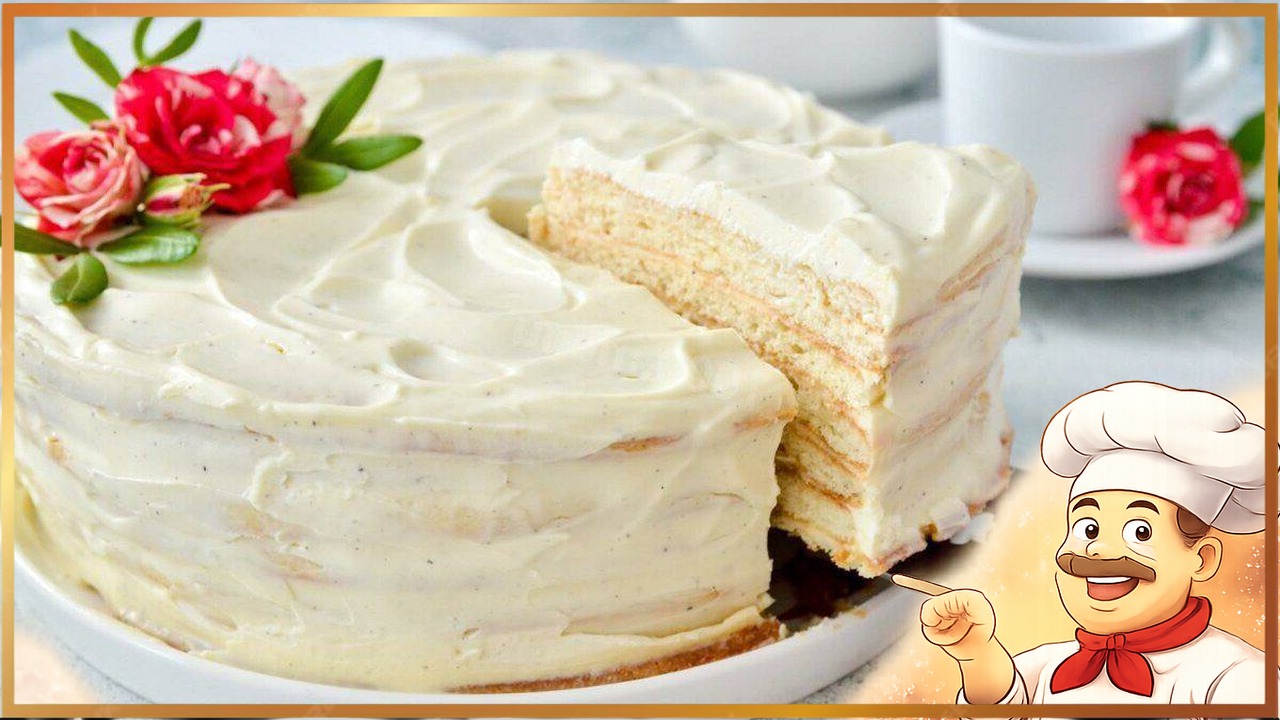 Сметанный торт