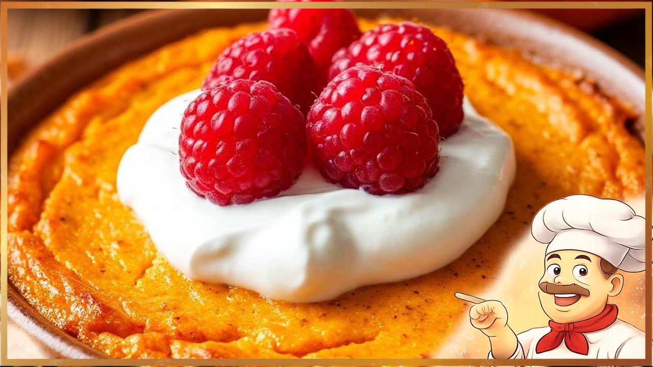 Запеканка из творога и тыквы