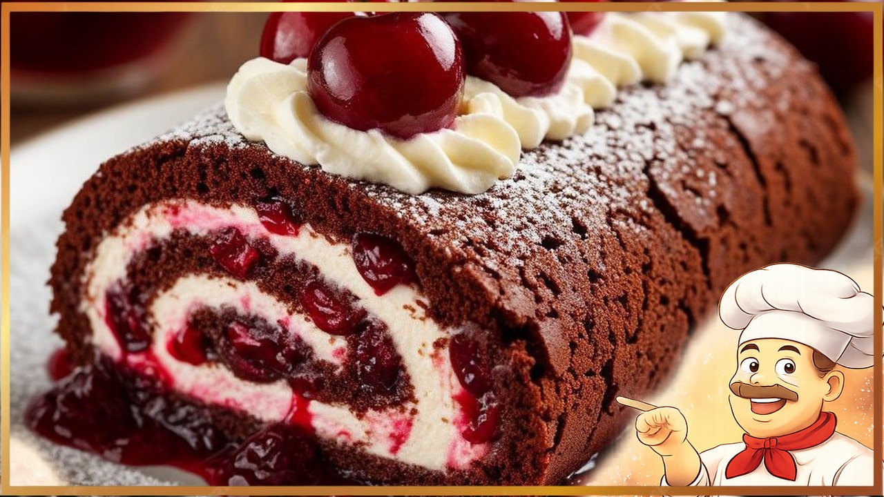 Рулет «Черный лес»