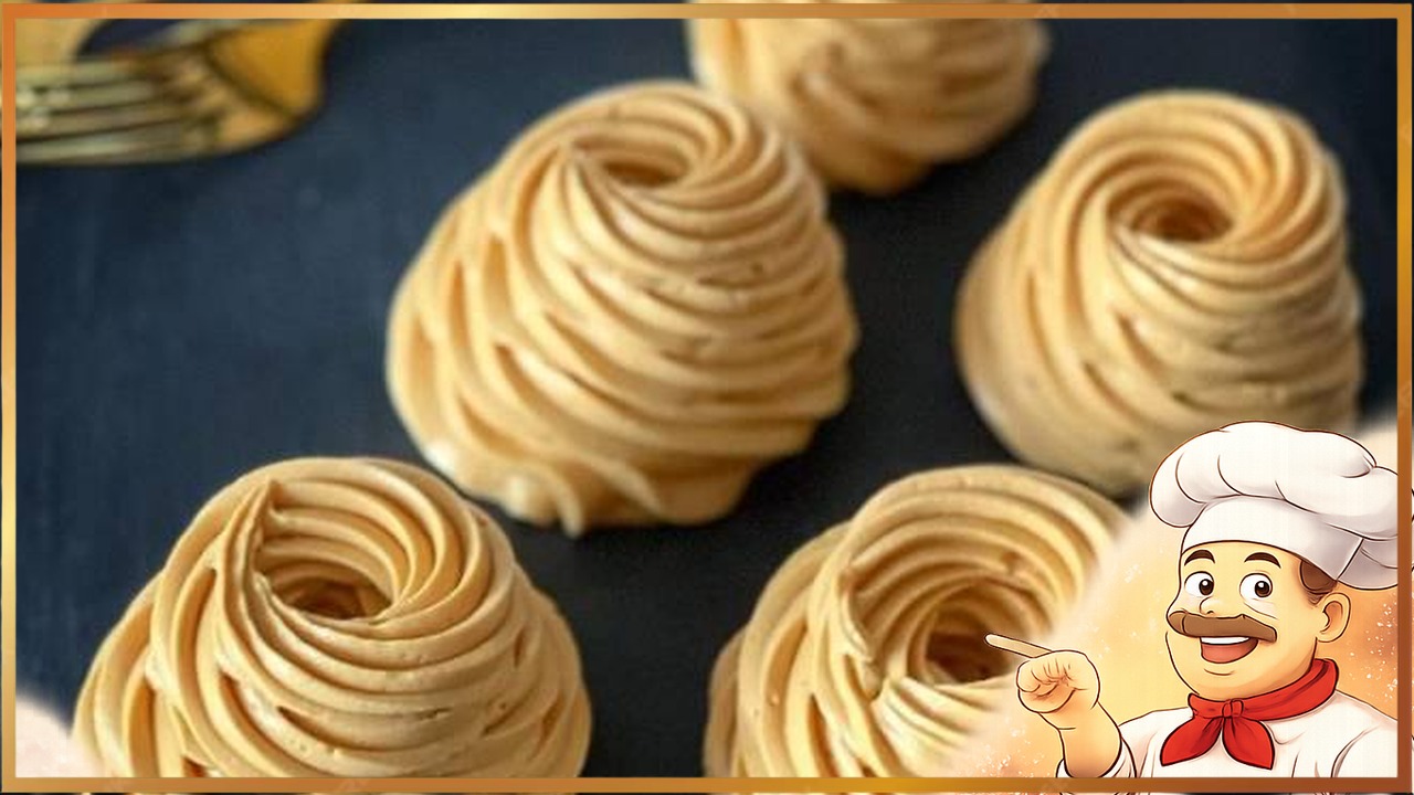 Карамельный заварной крем