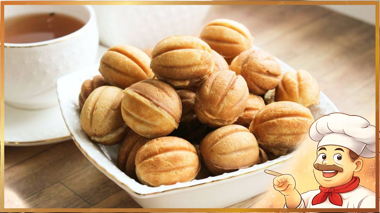 Орешки со сгущёнкой