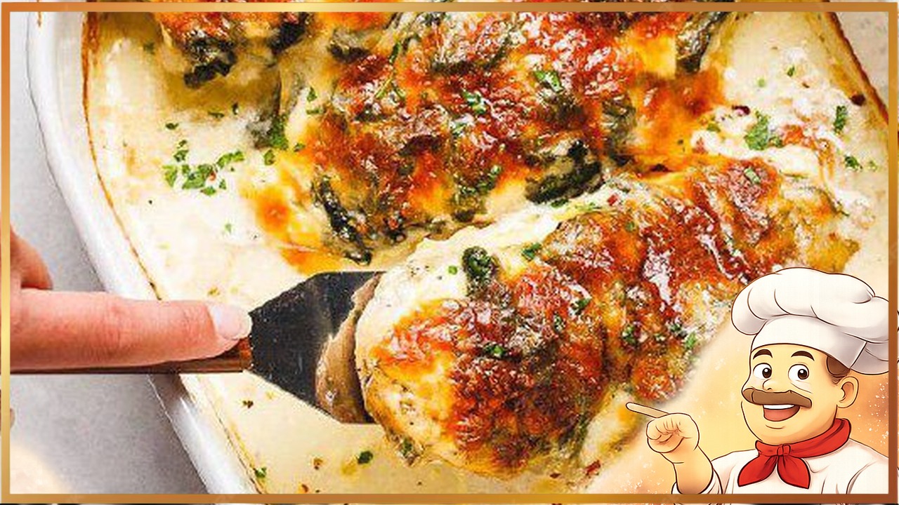 Грудка под сливочным соусом