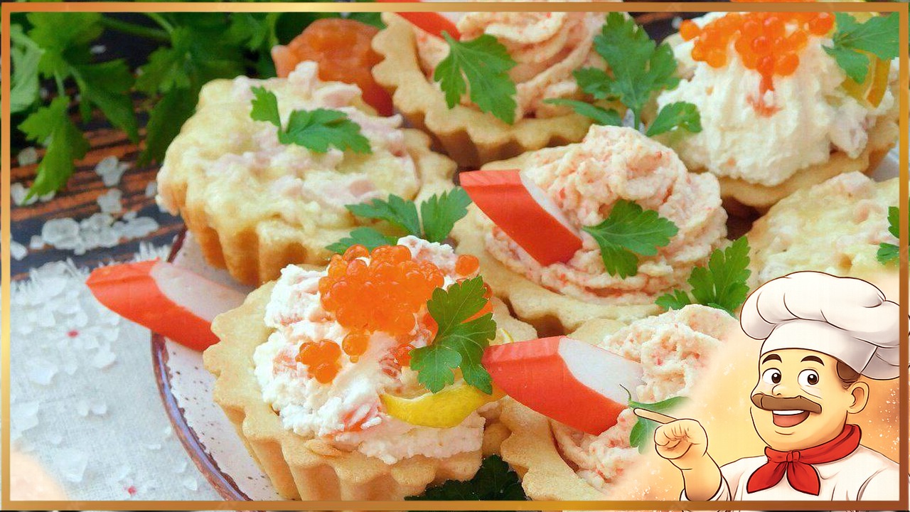 Мусс из крабовых палочек