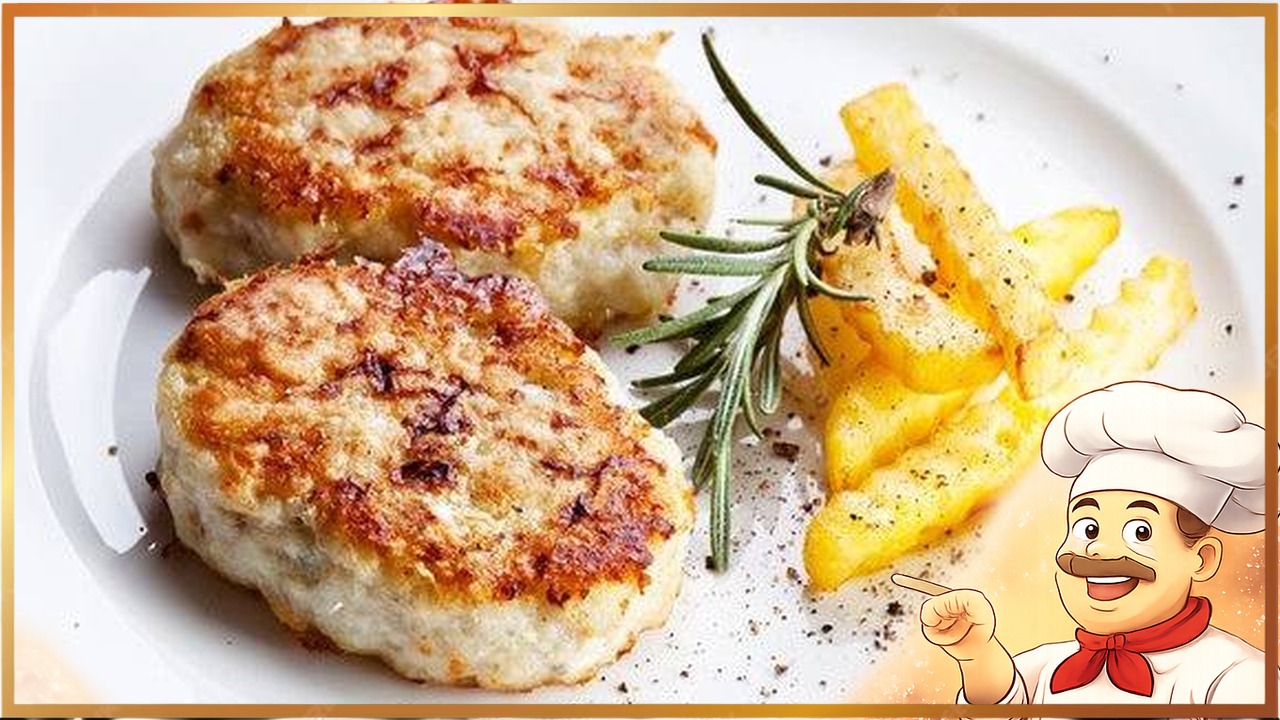 Котлеты с грибами