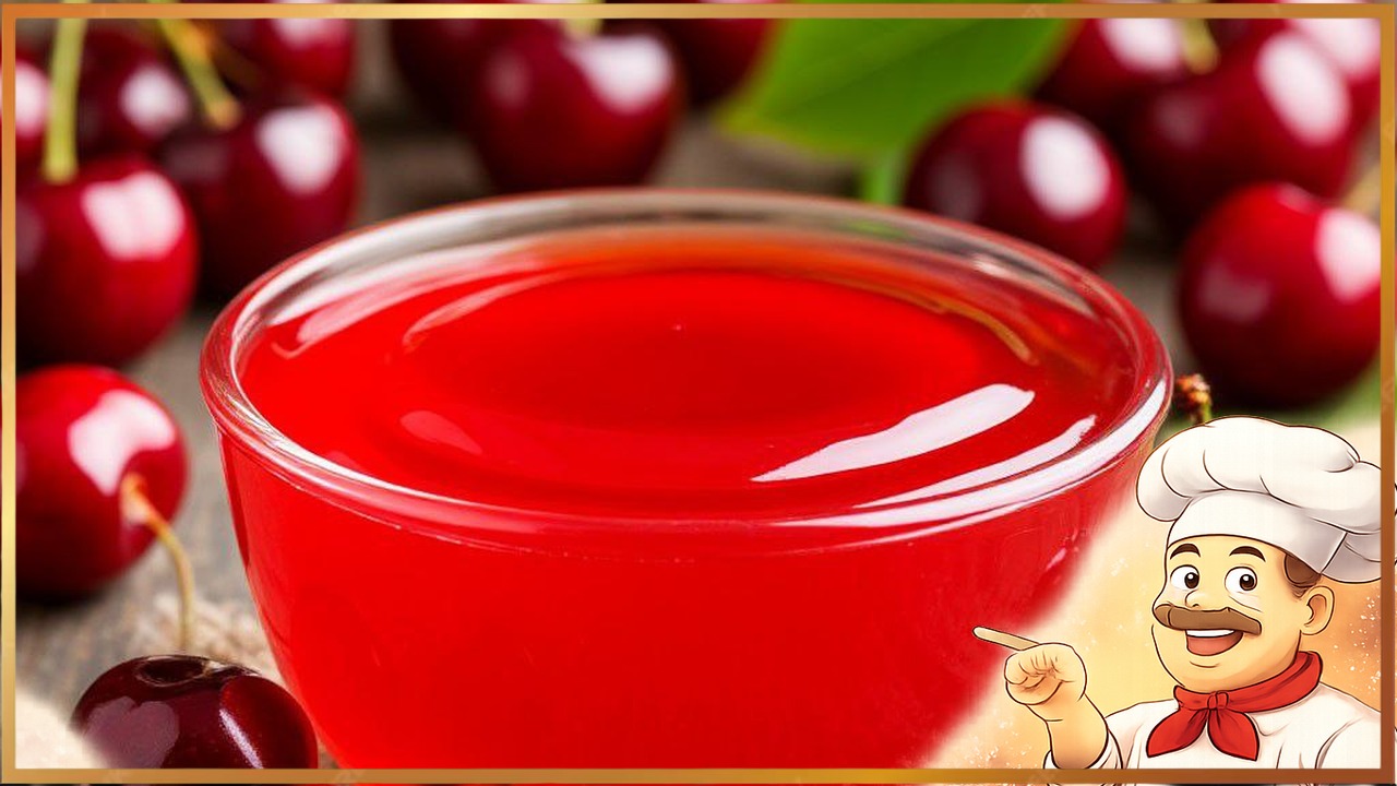 Желе из вишни
