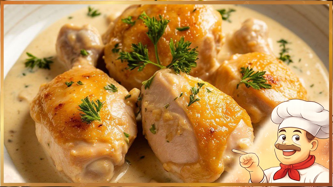 Курица в нежном соусе