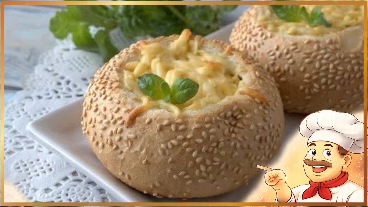 Жульен в булочках