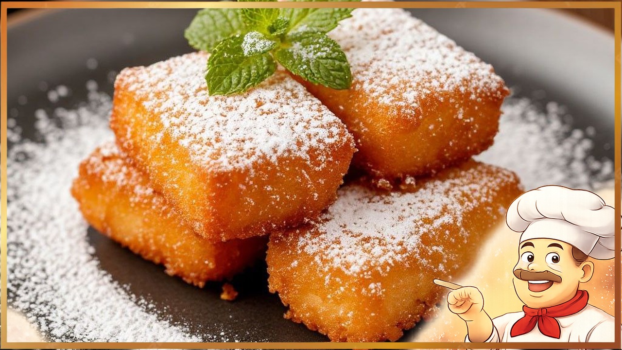 Десерт «Жареное молоко»