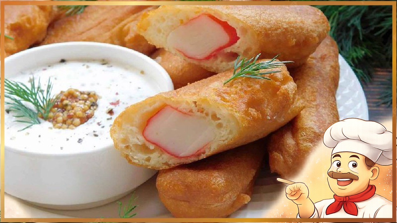 Крабовые палочки в кляре