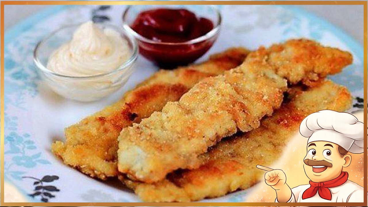 Хрустящие куриные палочки