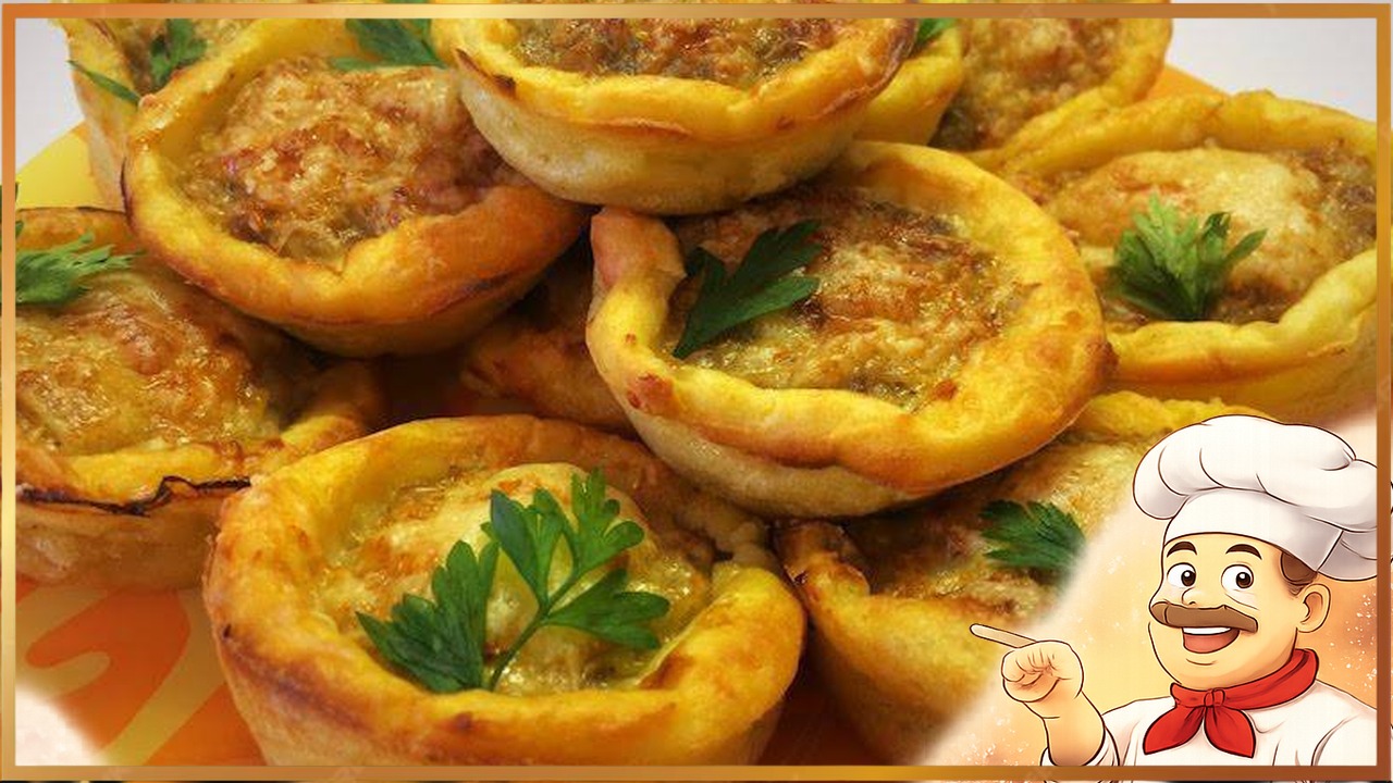 Тефтели в картофельных корзиночках