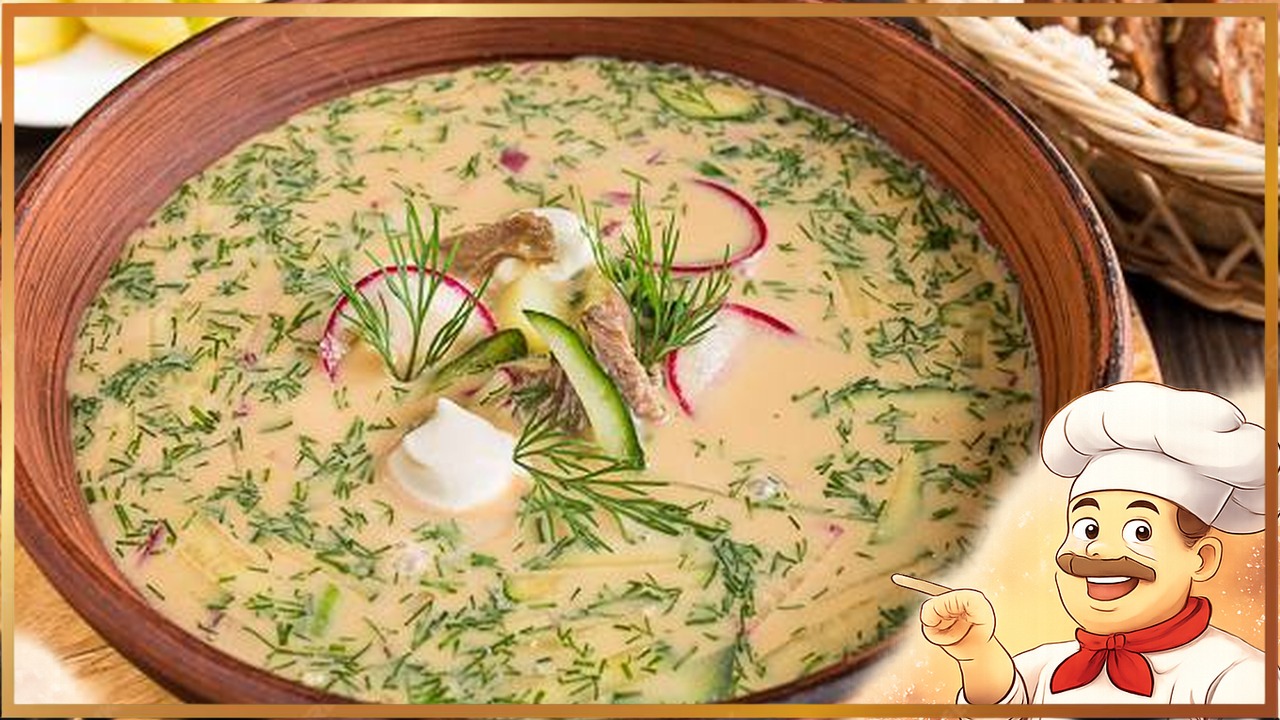 Мясная окрошка