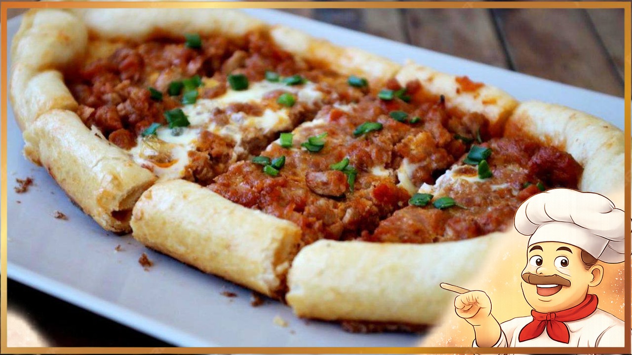 Турецкая пицца пиде