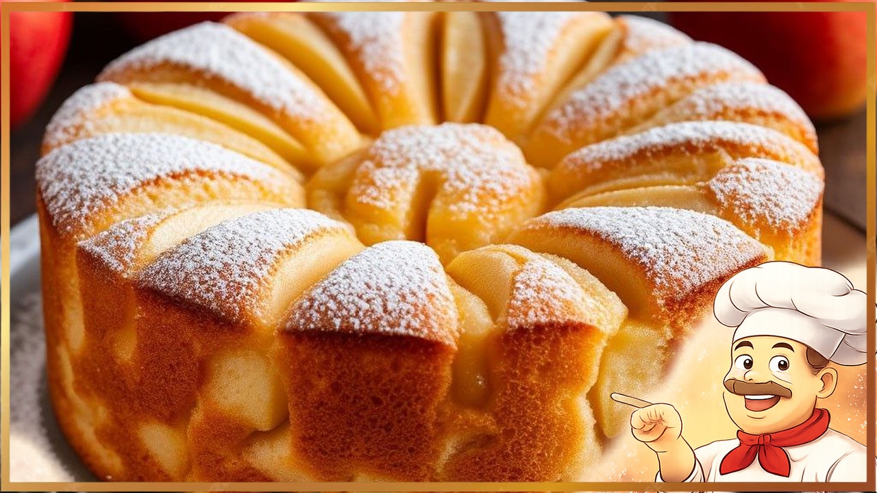 Пышная шарлотка