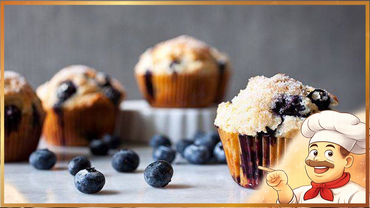 Черничные кексы