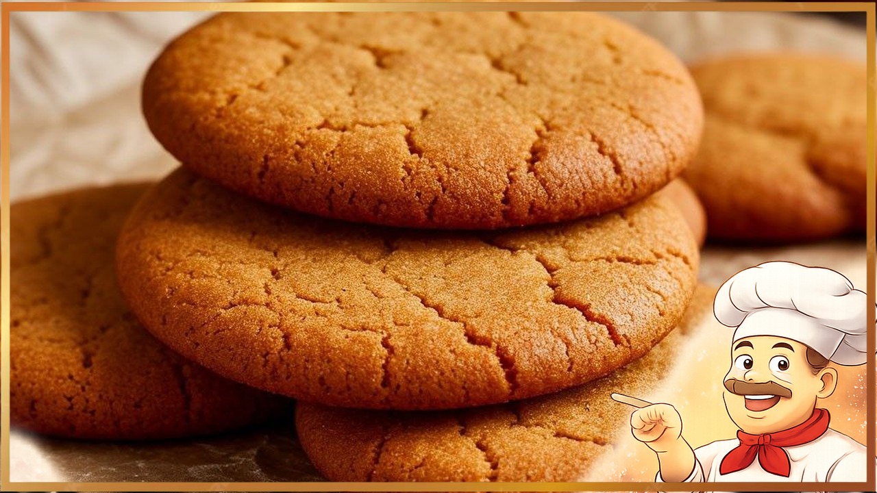 Пряное имбирное печенье