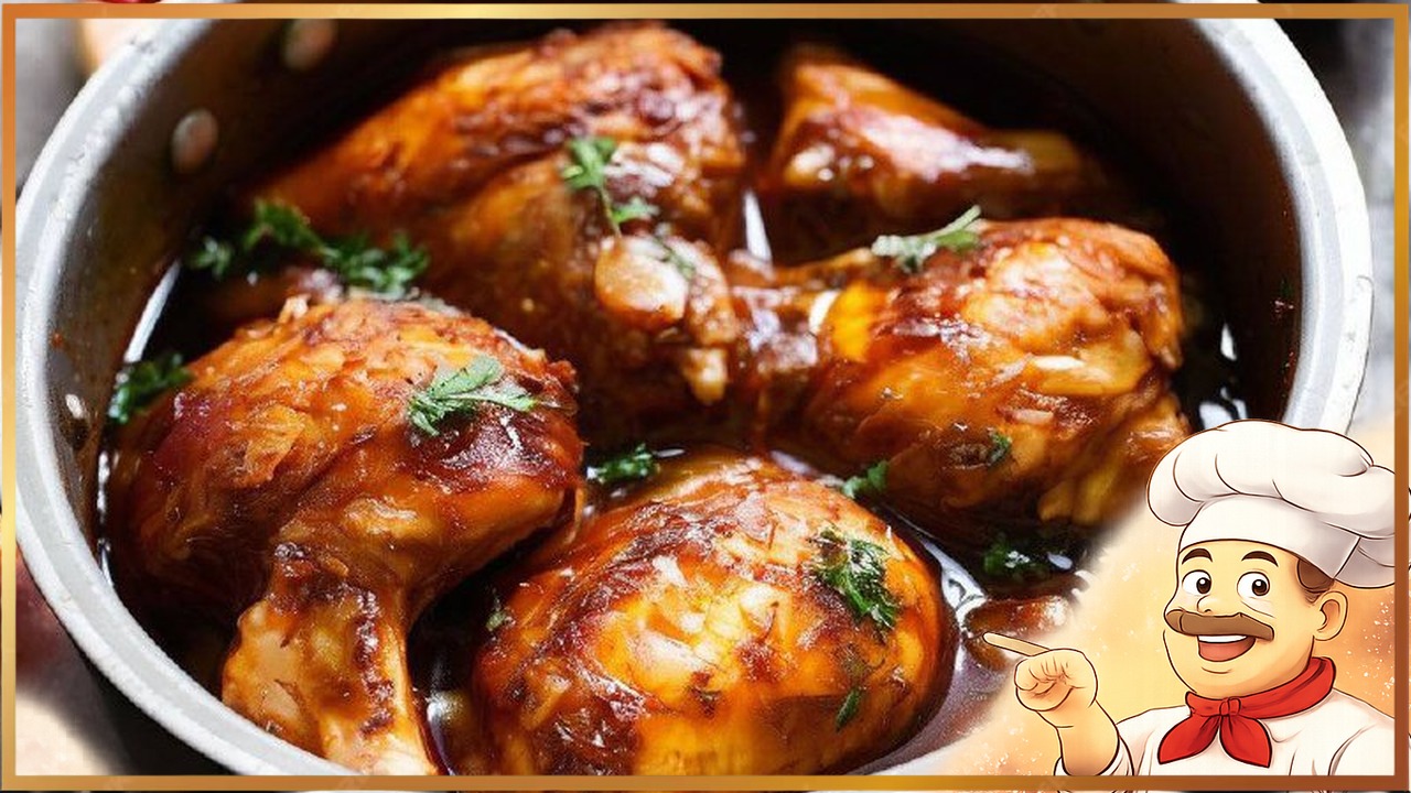 Курица в вине