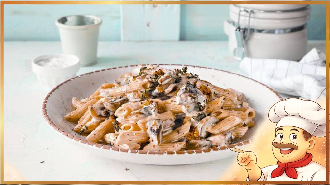 Паста с грибами