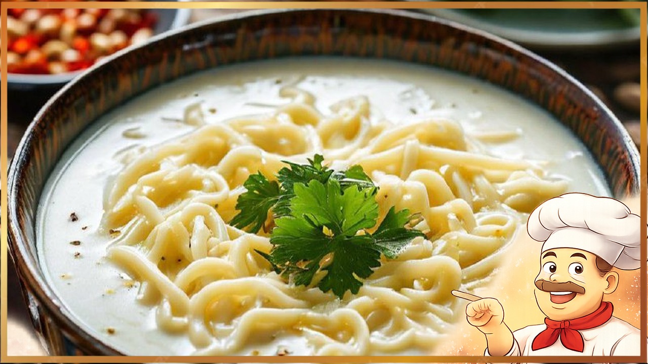 Молочный суп с вермишелью