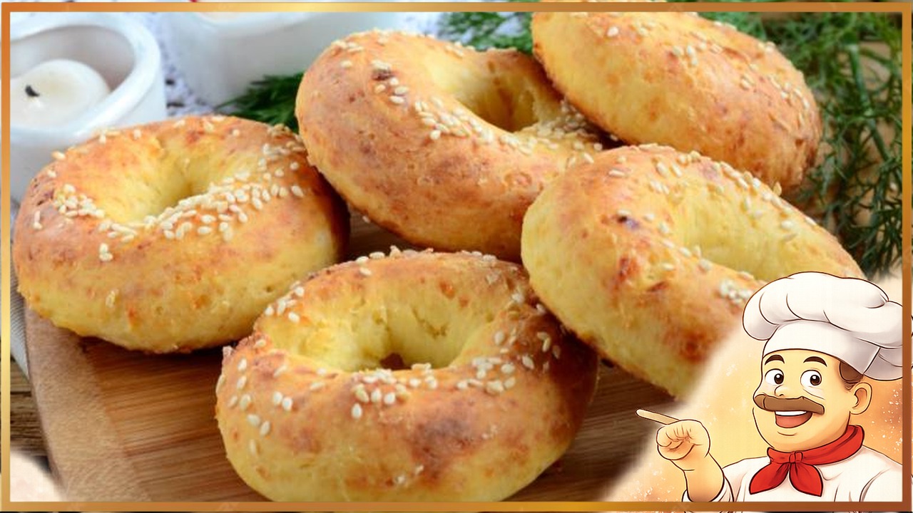 Сырные бублики