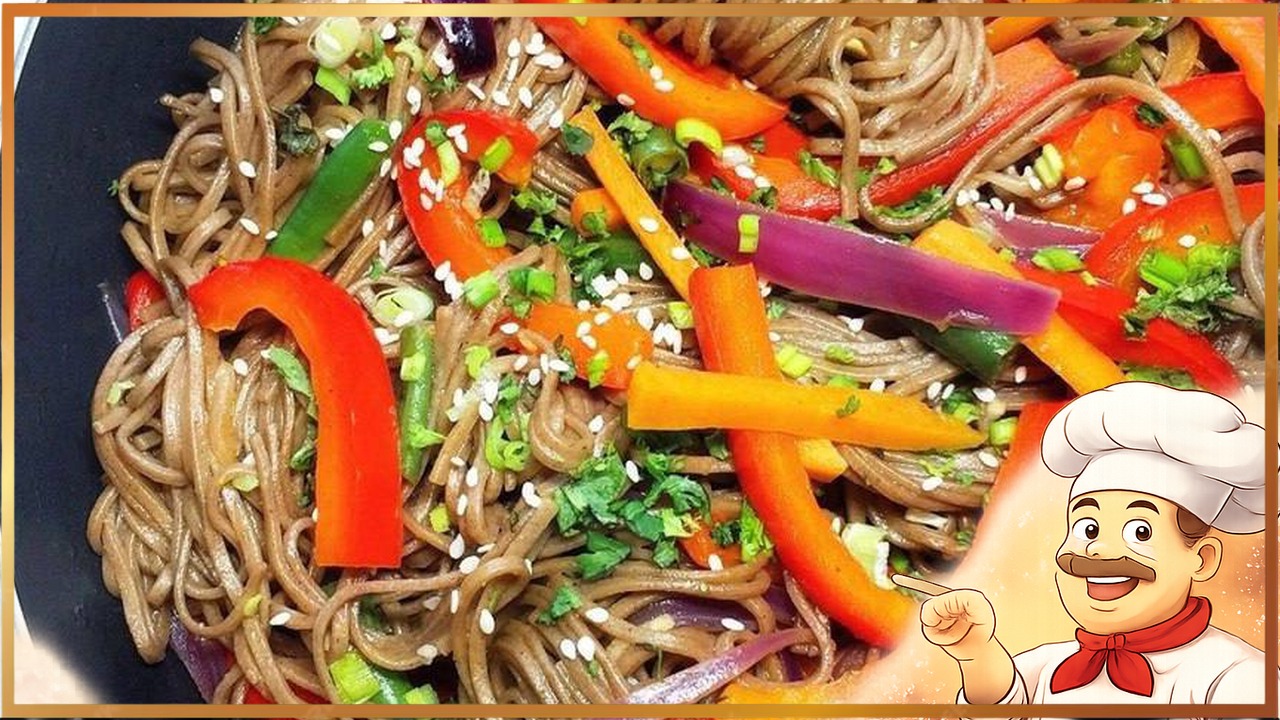 Соба с овощами