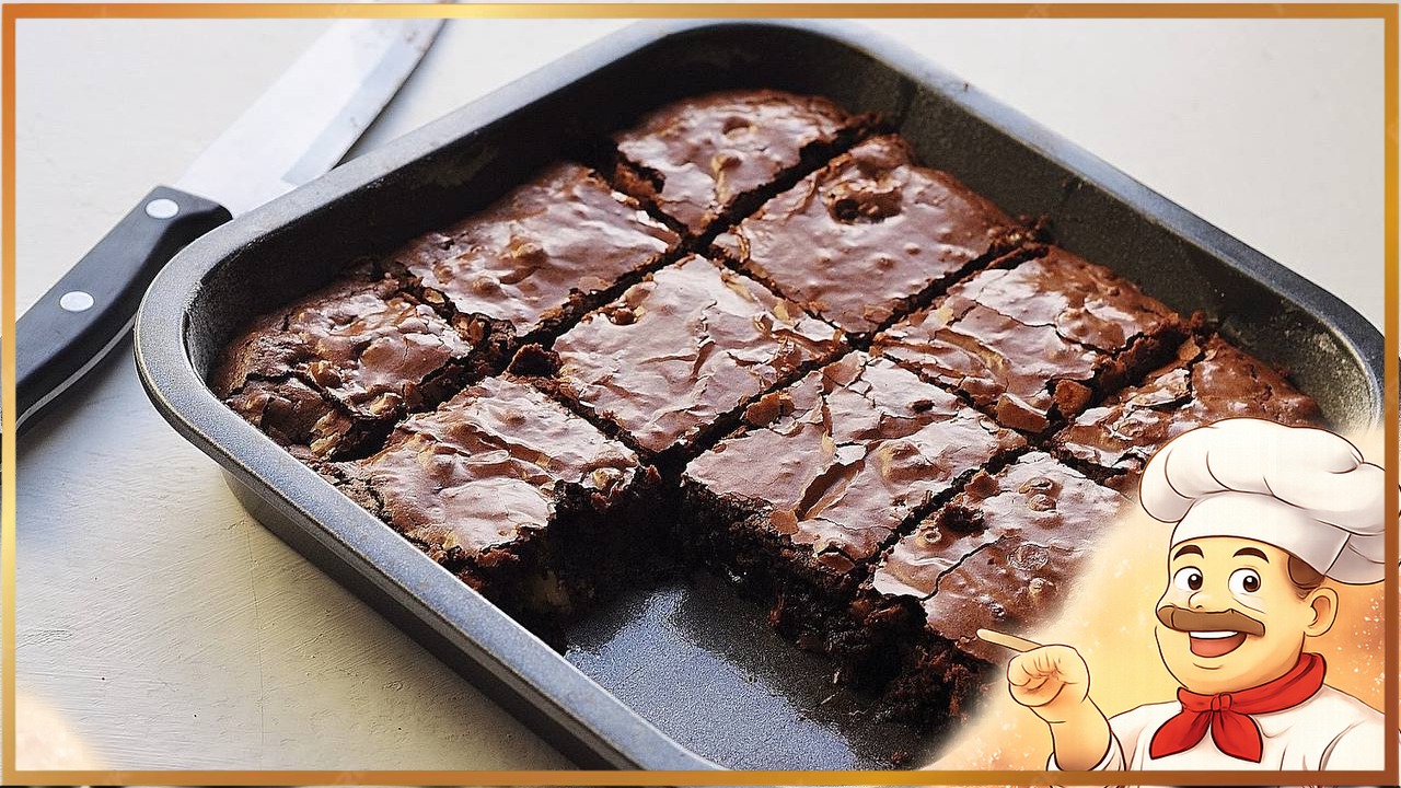 Брауни с бананом