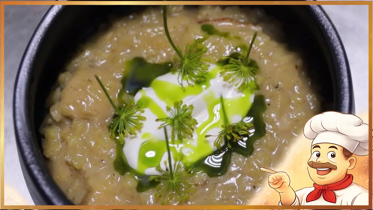 Картофельная каша с белыми грибами по рецепту Артема Ракецкого