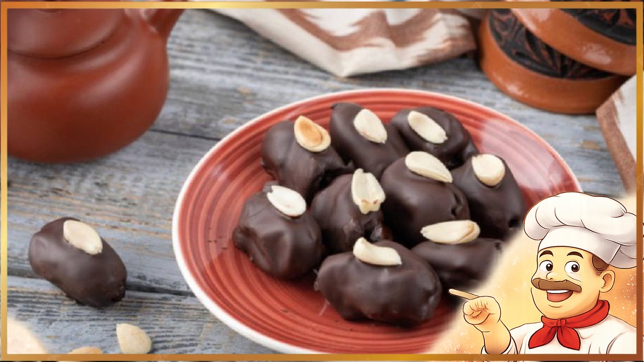 Финики в шоколаде