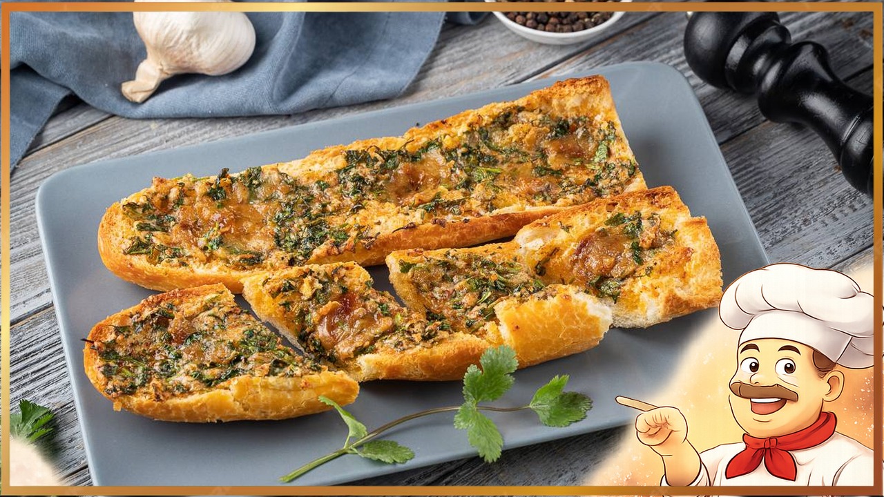 Чесночный багет