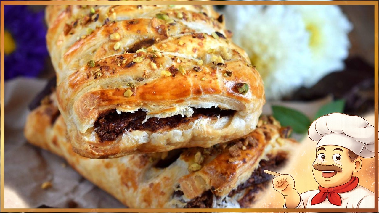 Моментальный пирог с шоколадом