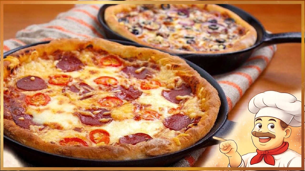 Пицца на сковороде