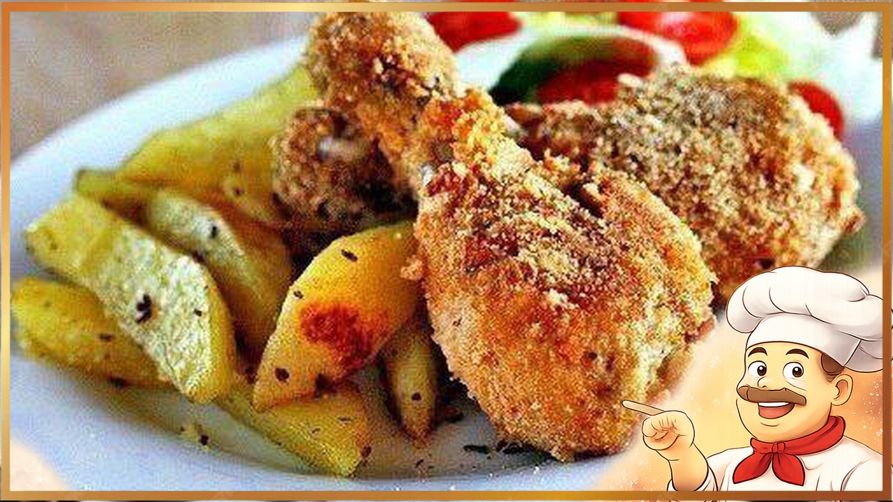 Хрустящие куриные ножки