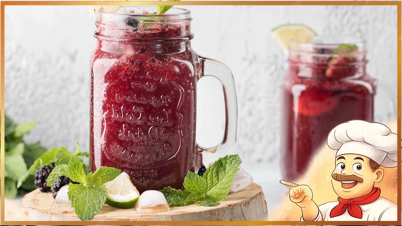 Ежевичный мохито